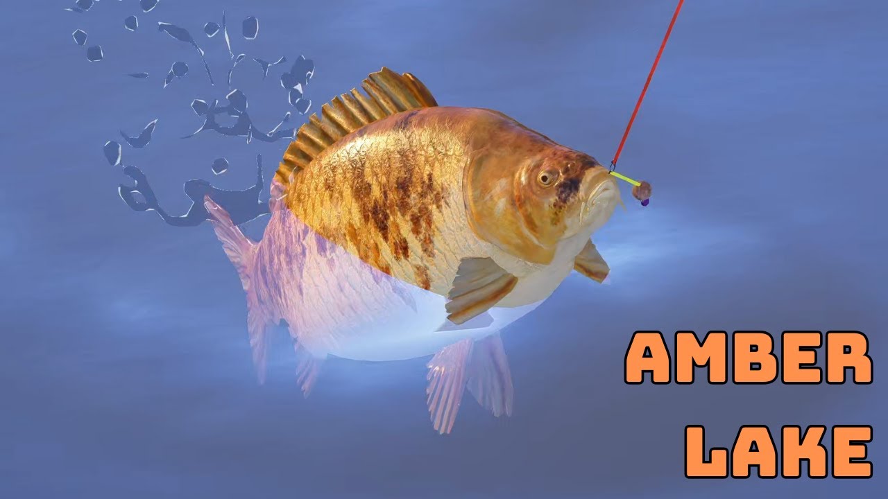 Russian Fishing 4 RF4 AMBER LAKE CARP 266