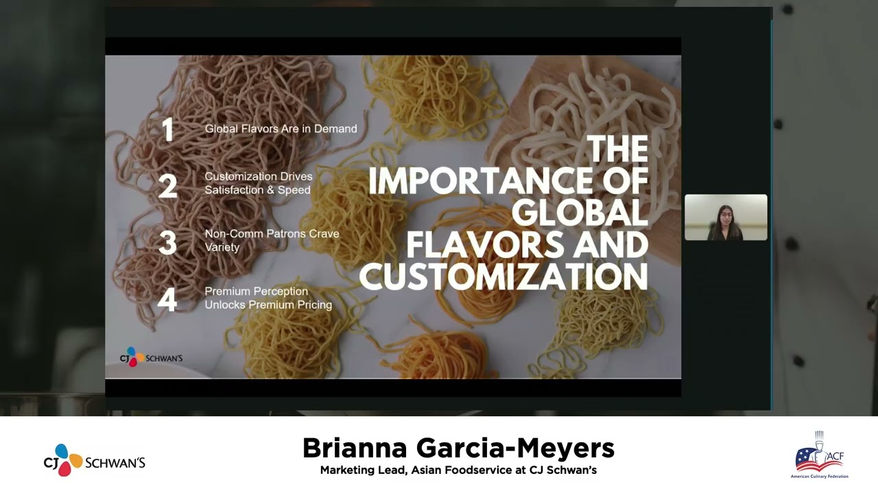 ACF Chef's Table Webinar Series Global Made Simple