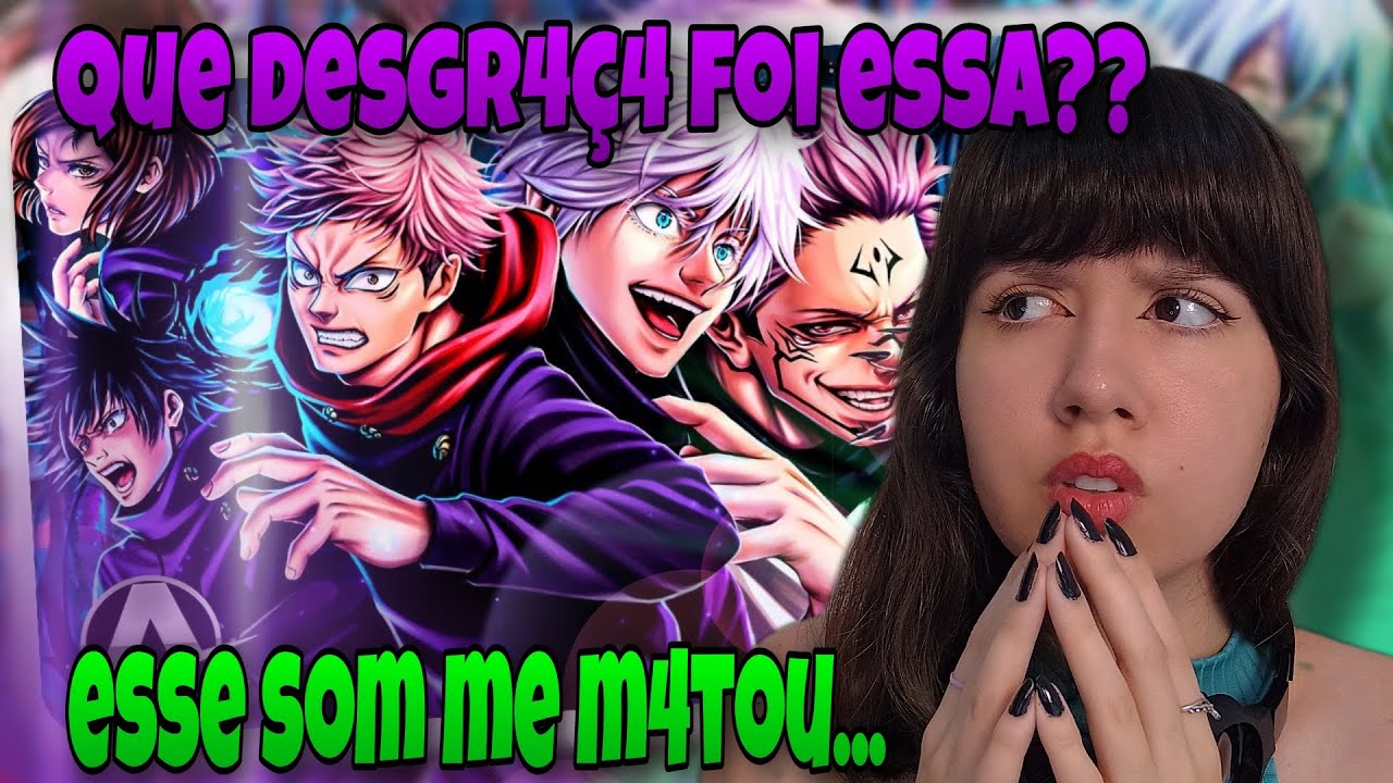 MAIS UM SURTO COM A URT?!? REAGINDO a Shibuya | Jujutsu Kaisen | ESPECIAL URT | AniRap