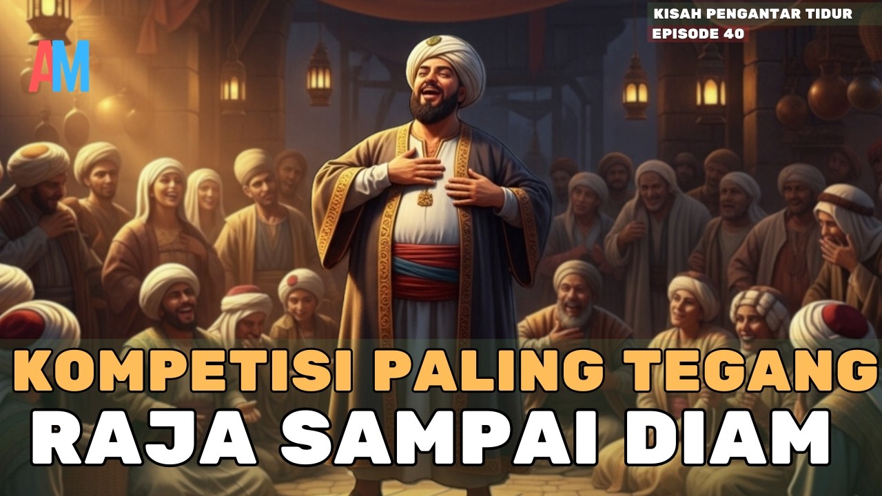 Abu Nawas Kompetisi Lawak Istana: Abu Nawas Membuat Semua Orang Terdiam | Kisah Pengantar Tidur
