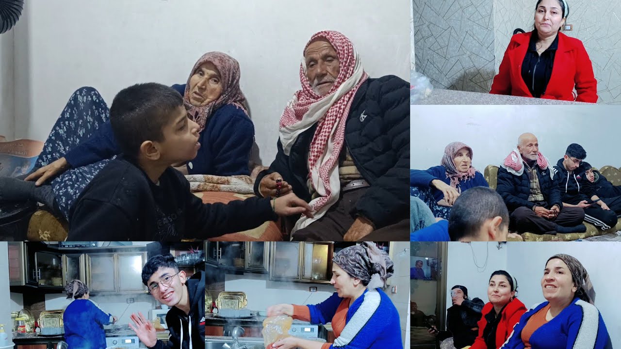 حماتي عندي اليوم عيله كمال اجو لعنا ليطمنو ع حماتي