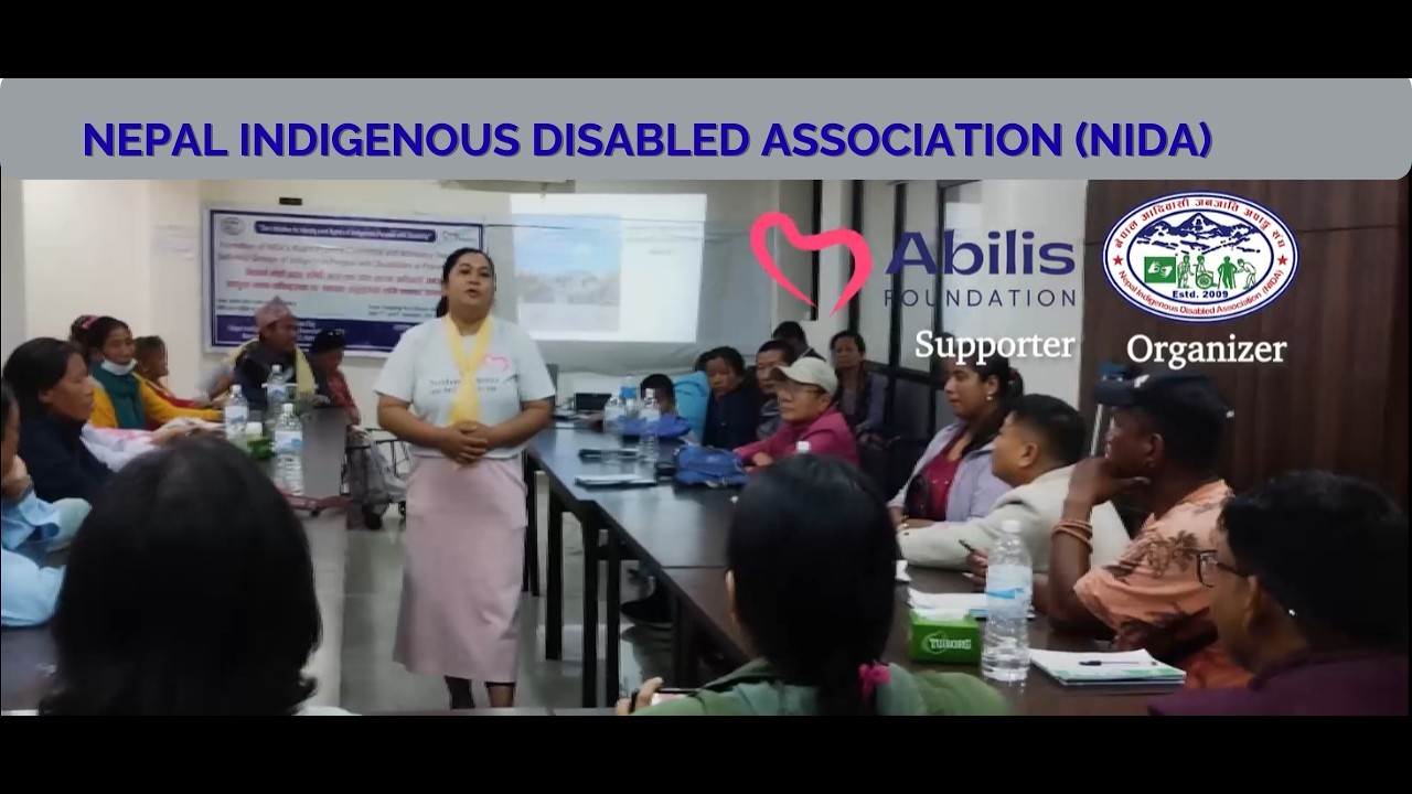 Project Documentary on Institutional Strengthening of Indigenous Peoples with Disabilities (NIDA)