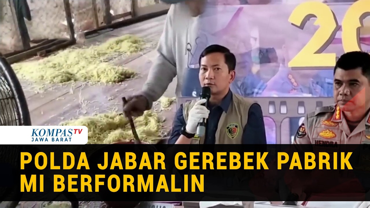 Pabrik Mi Berformalin dan Boraks di Garut Digerebek, Polisi: Pelaku Residivis