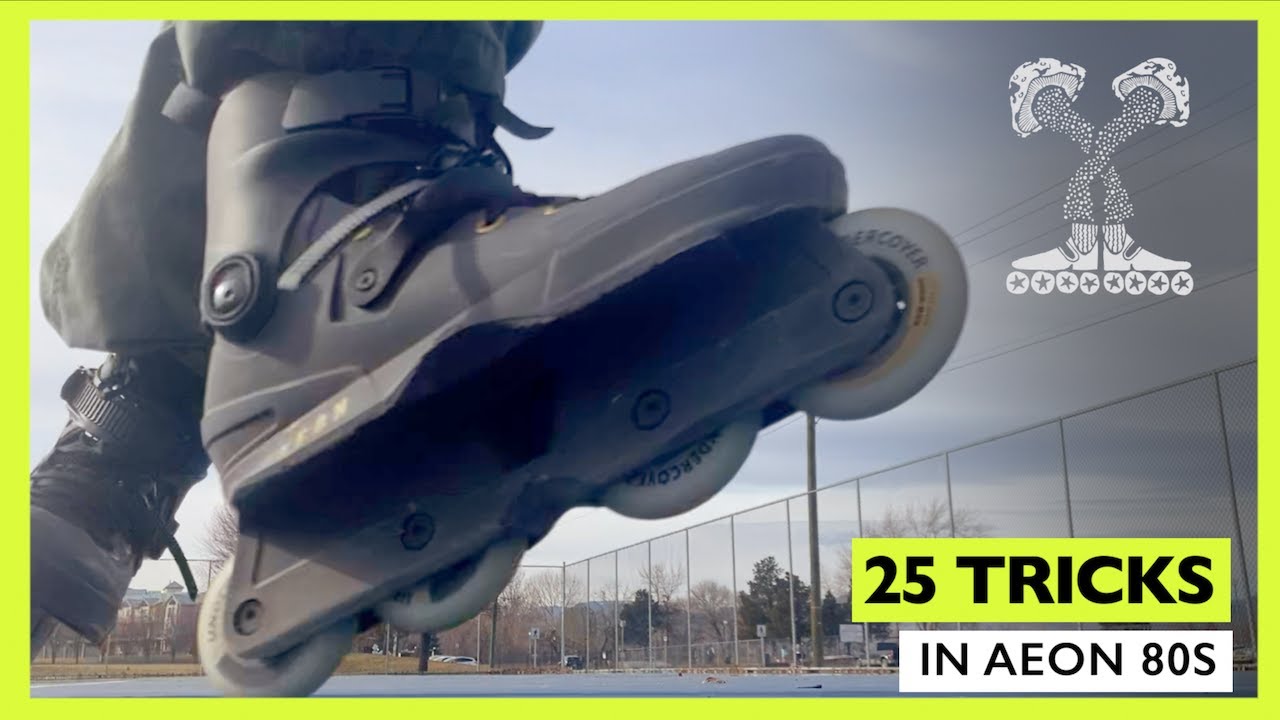 25 Rollerblading Tricks in the Aeon 80s