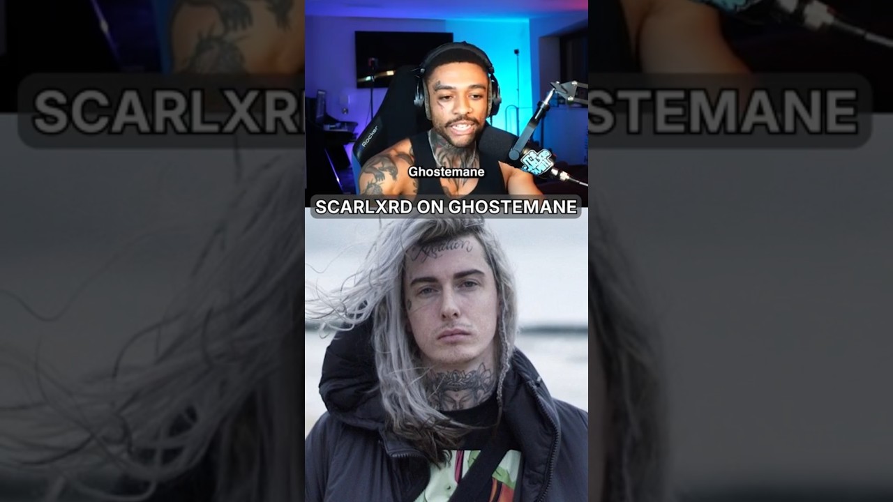 SCARLXRD ON GHOSTEMANE #scarlxrd #ghostemane #rock #rap