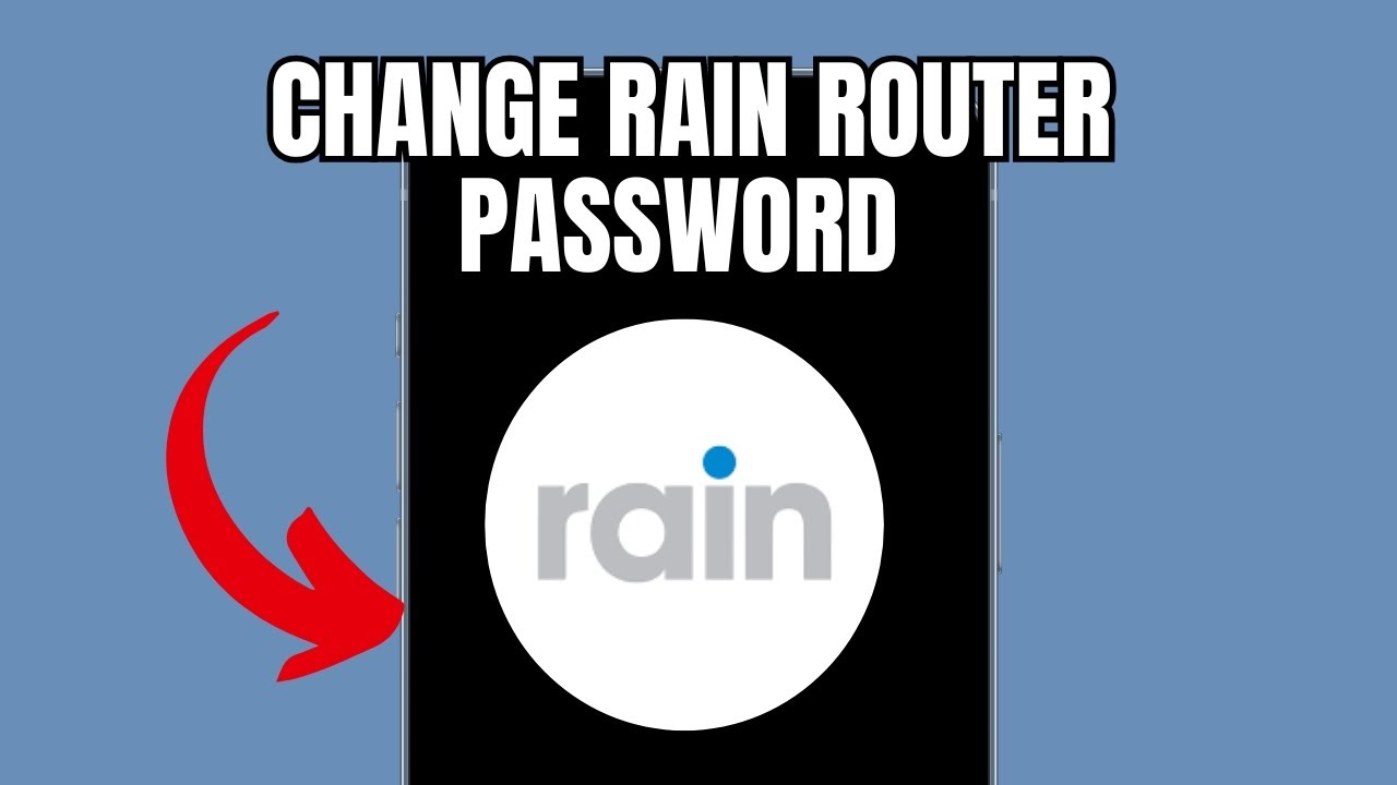How To Change Rain Router password (Full Guide)
