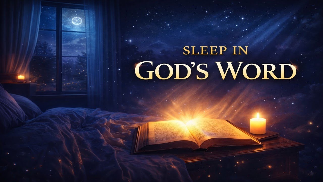 Fall Asleep with Psalms in Song | Peaceful Worship Music for Deep Sleep & Rest