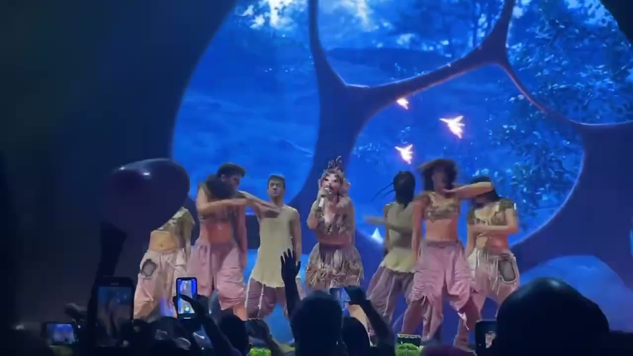 Melanie Martinez performing NYMPHOLOGY + EVIL Live at the Trilogy Tour in Inglewood 5/15/24 #fyp