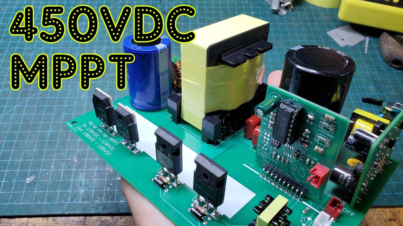 High voltage upgrade for MPPT | JLCPCB