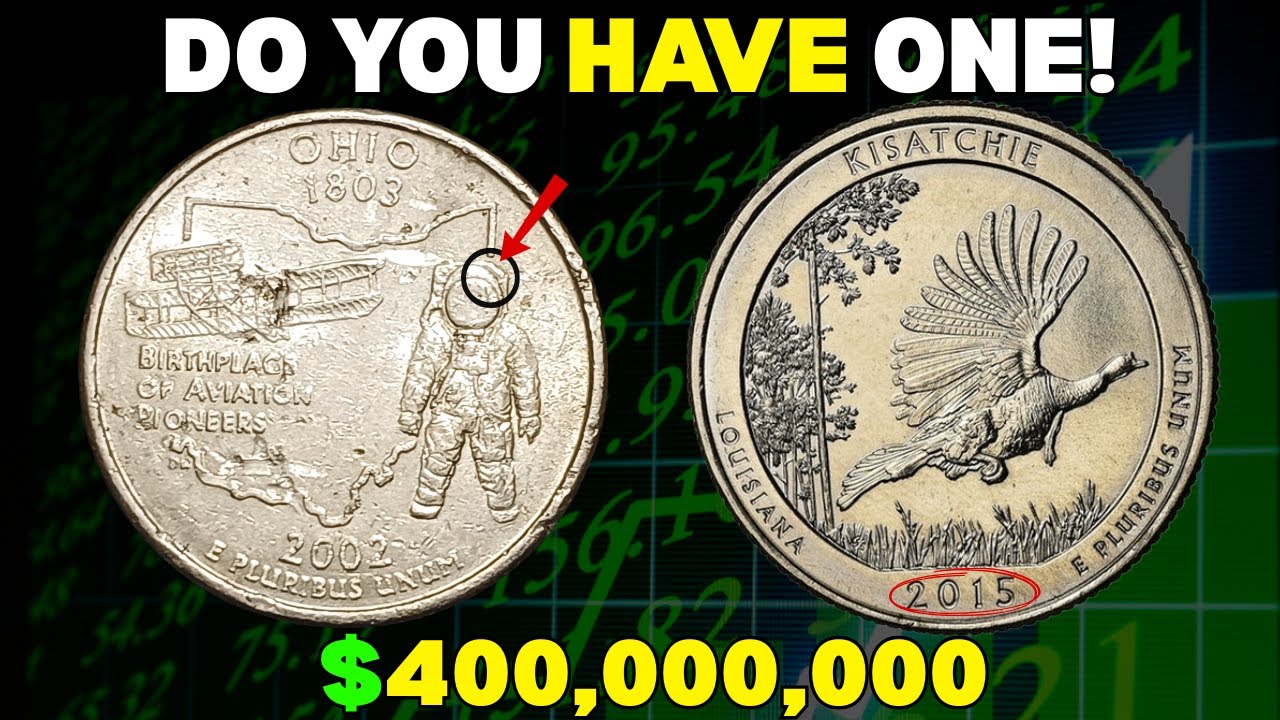 The Most Rare State Quarters That Can Be Sold For Big $$$ IN 2026 — Look For These NOW!!!