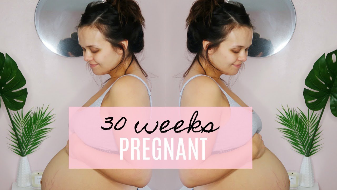 30 WEEKS PREGNANT - PAINFUL MOVEMENTS, PREPARING FOR BABY & FEELING EXCITED! - PREGNANCY UPDATE