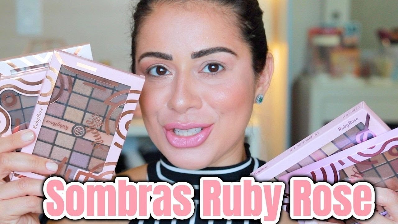 TESTANDO MAKES Lan&ccedil;amento | Ruby Rose, Luisance ...