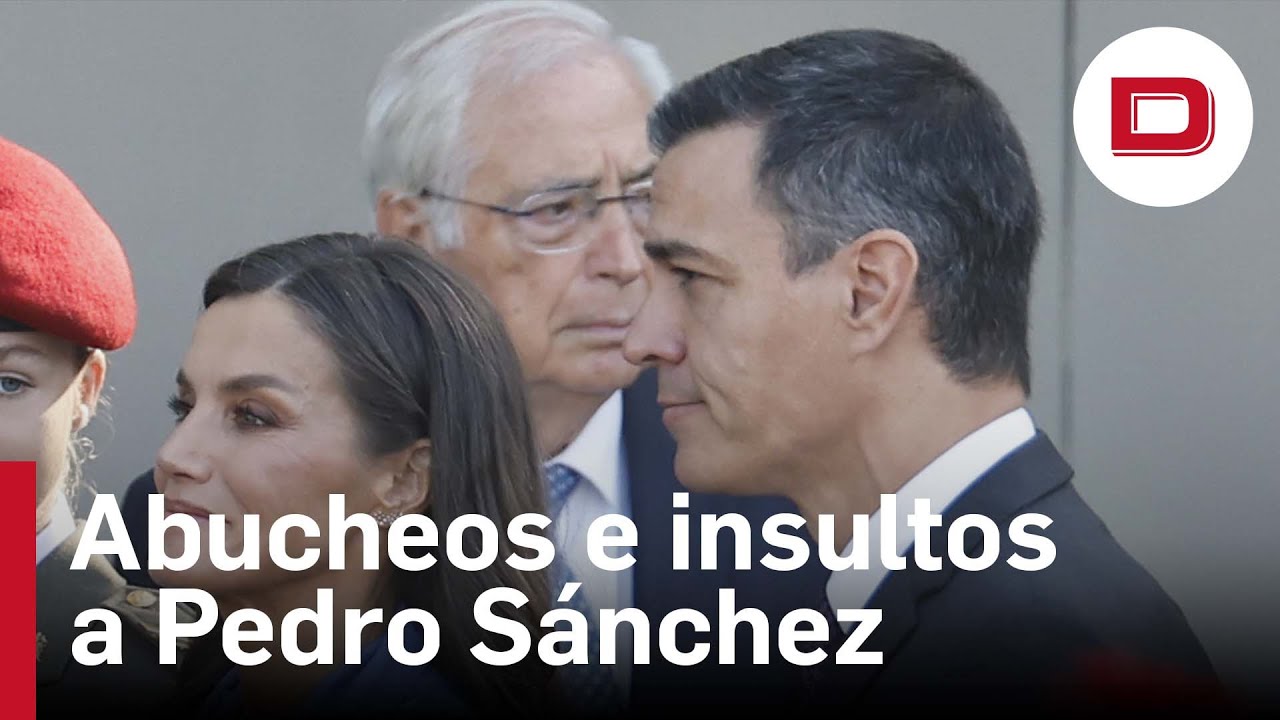 Abucheos, insultos a Sánchez y gritos de 