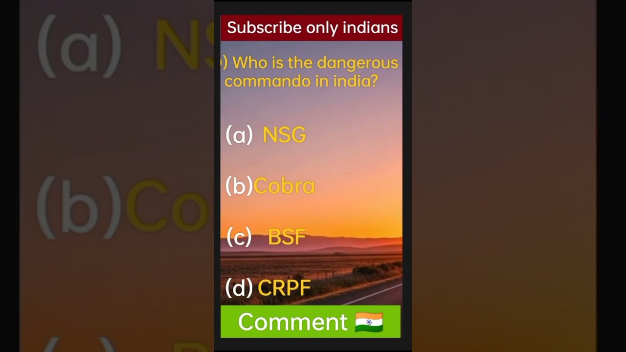 dangerous commando in india 🇮🇳 
