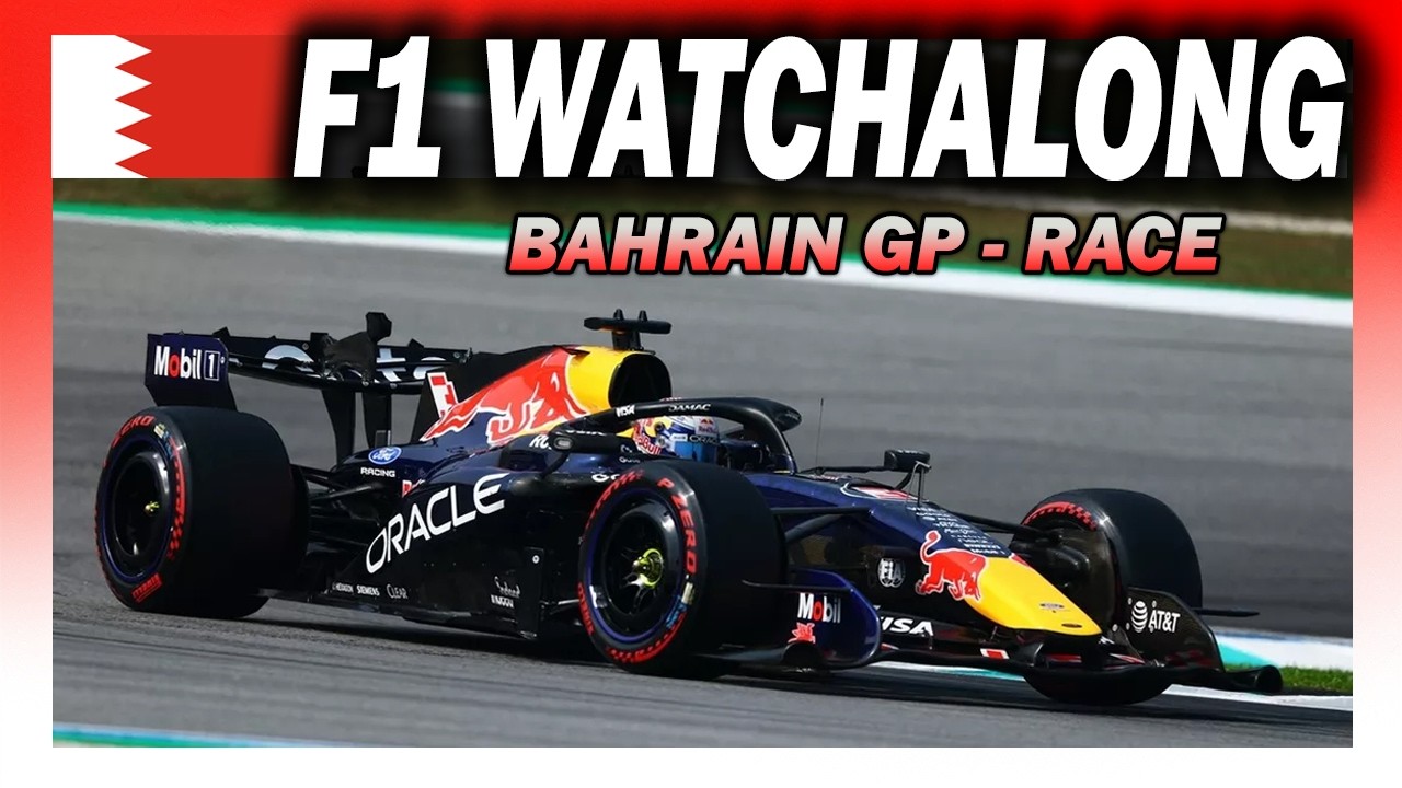 🔴 F1 Watchalong - BAHRAIN GP - RACE - with Commentary & Live Timings
