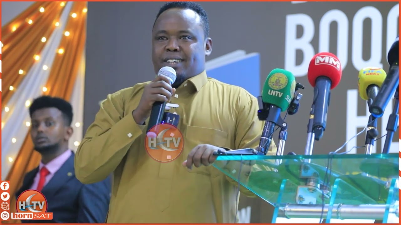 Xildhibaan Maxamed Abiib oo hadalo adag ka jeediyeyey Madahsa Bandhiga Buuga Boqorkayow Heedheh