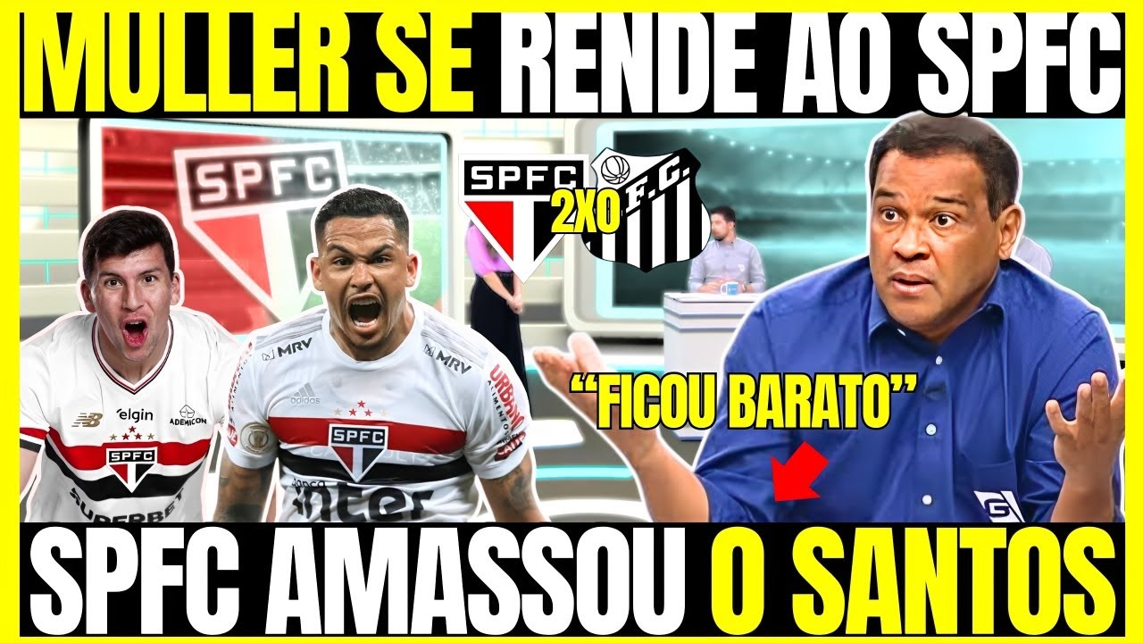 🚨OLHA O QUE O MULLER FALOU APÓS A VITÓRIA DO SPFC NO SAN-SÃO ! ULTIMAS NOTÍCIAS DO SÃO PAULO FC