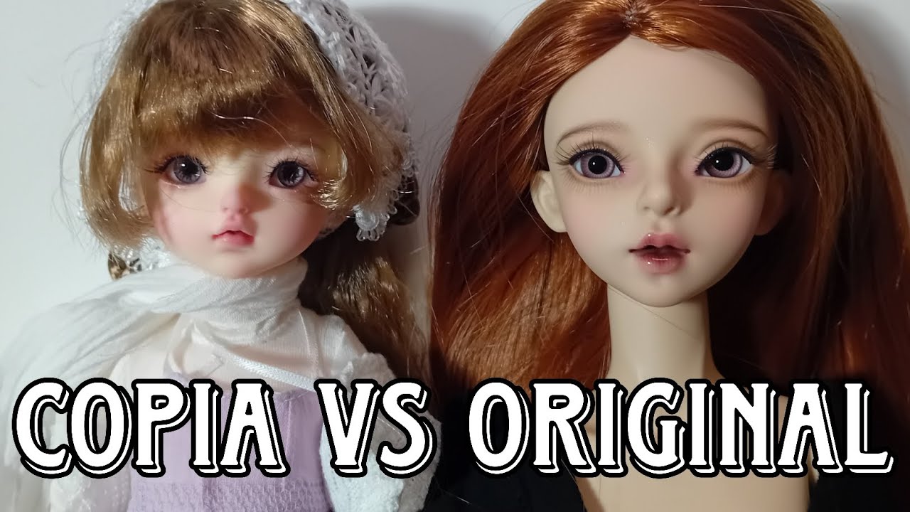 &iquest;ORIGINAL O COPIA? 😅 | Comparando BJD legit vs recast #bjd #bjddoll #legit #recast #doll  #collector