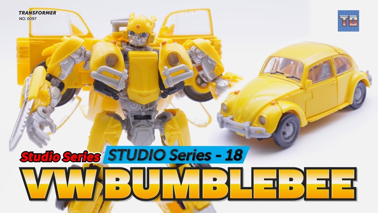Transformer Studio Series SS-18 VW Beetle Bumblebee Robot Car Video Review!