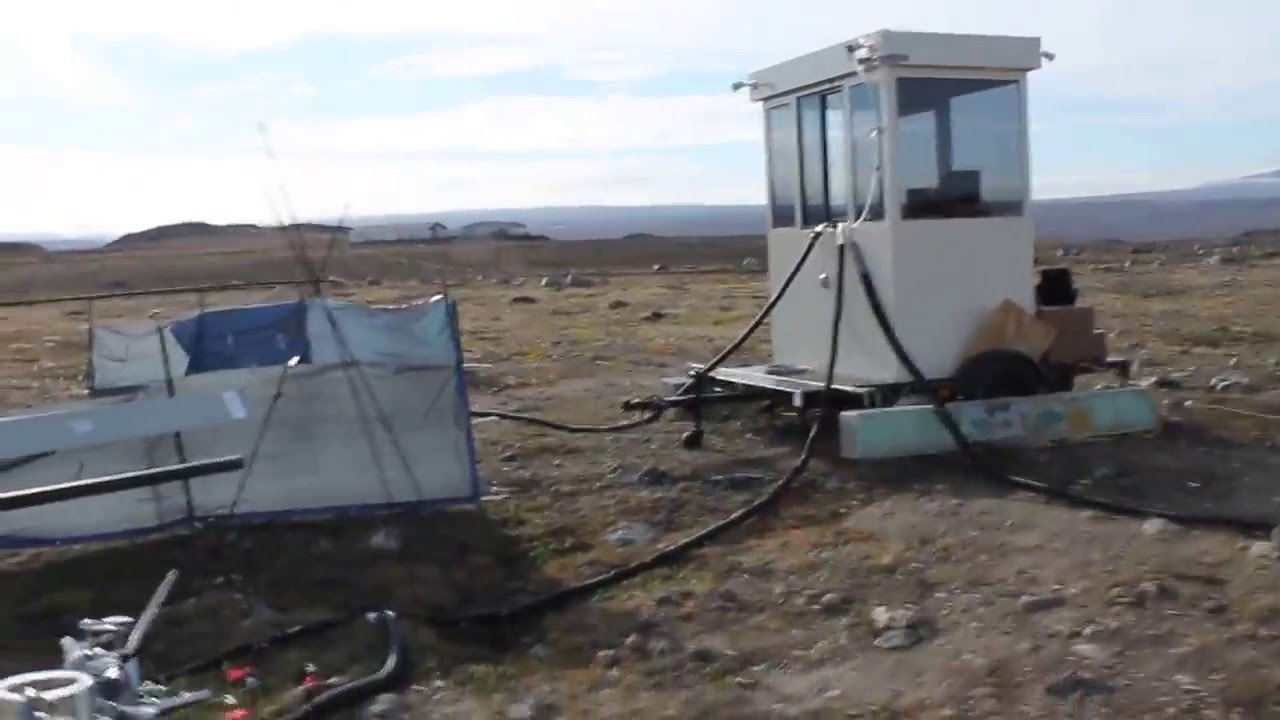 Fieldsite in Thule AB, NW Greenland