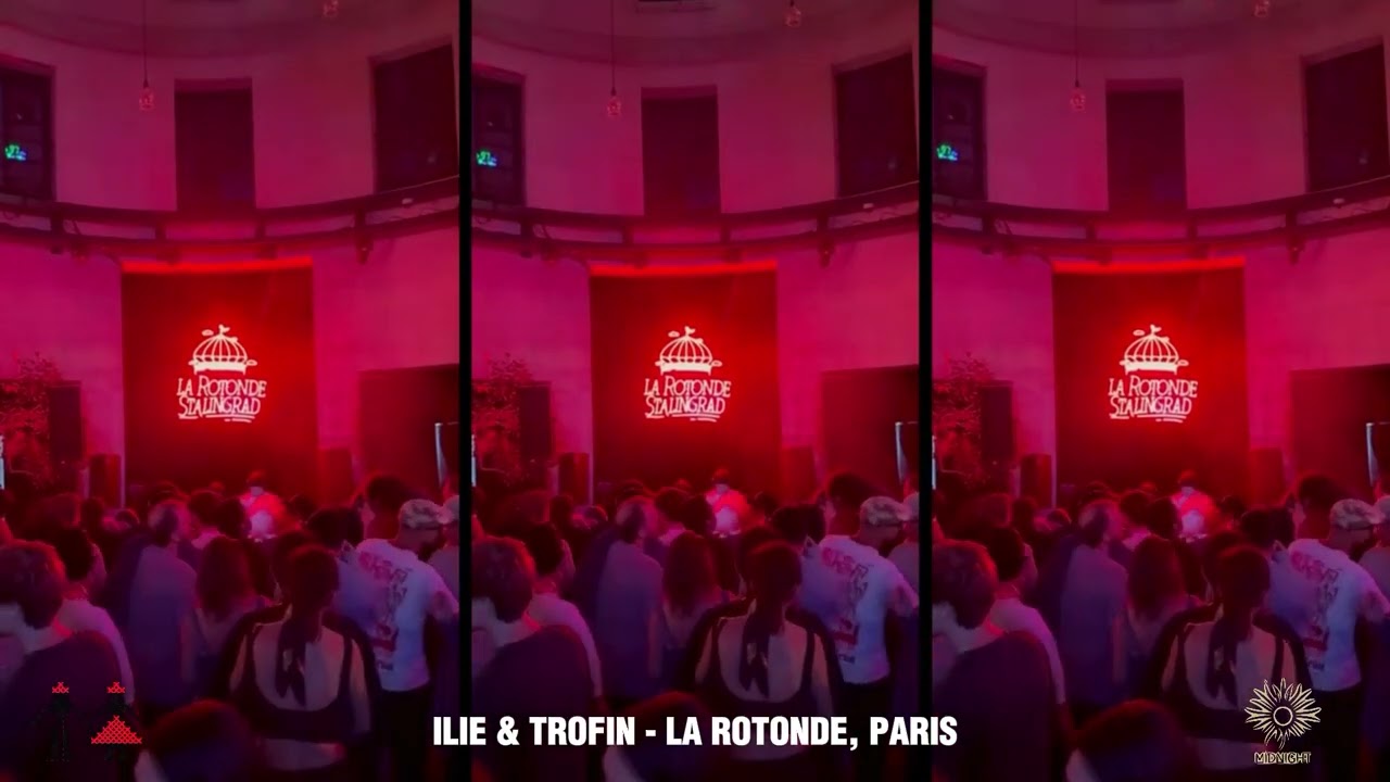 ILIE b2b TROFIN - La Rotonde de Stalingrad, Paris [23/08/2025] - rominimal