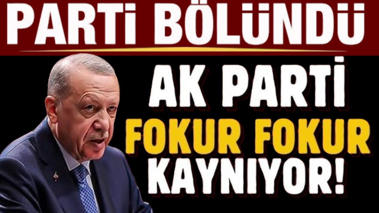 AK Parti fokur fokur kaynıyor! Parti ikiye bölündü!   #sondakika