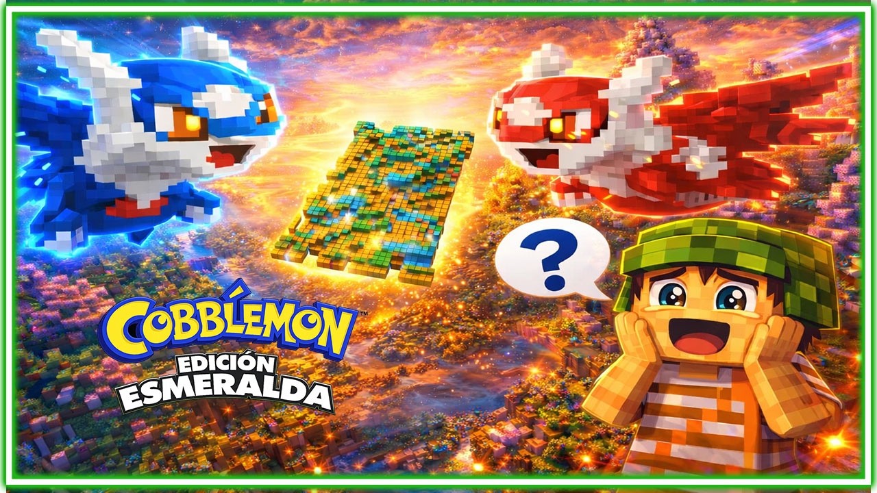 This is how you GET LATIOS and LATIAS in Cobbleverse! MAP AND SPAWN 🔵🔴