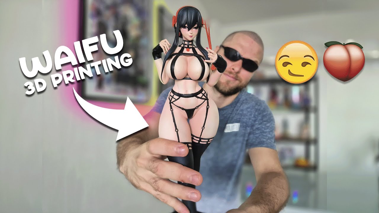 IMPRIMIENDO EN 3D WAIFU YOR  |  Tutorial