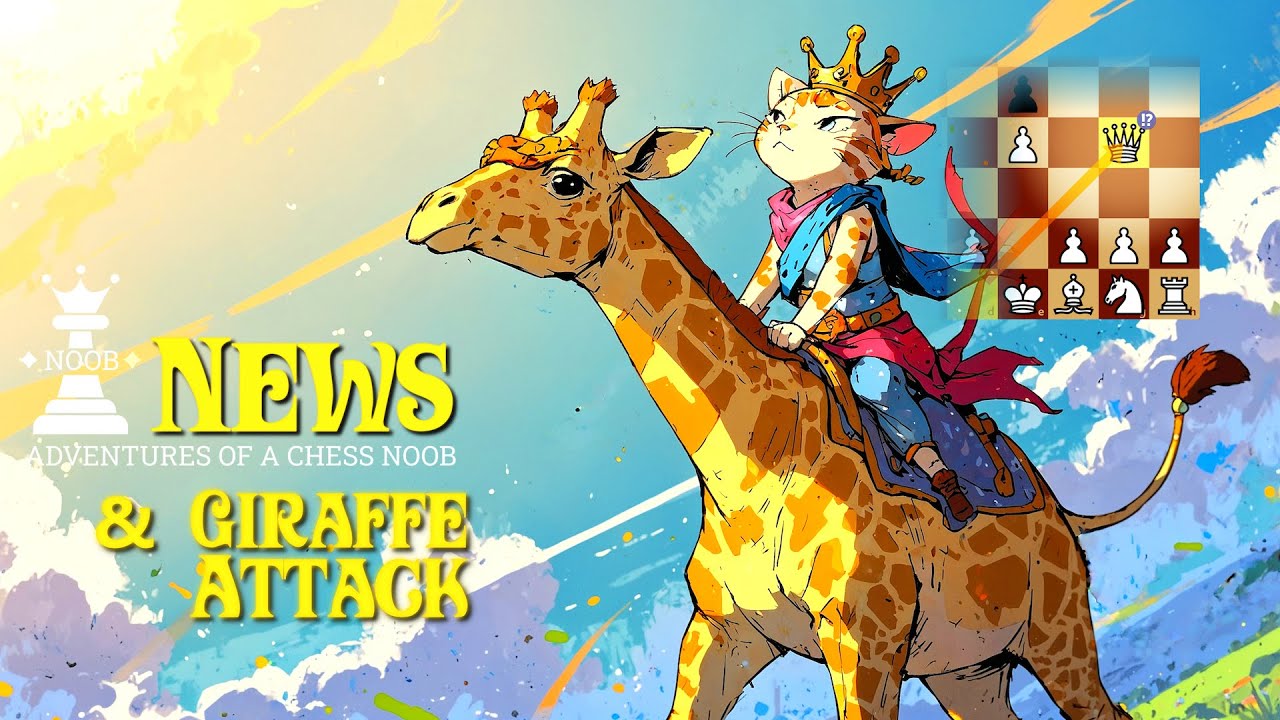 Потрясающие новости! | И БЛЕСТЯЩАЯ атака жирафов из Венской игры 🦒♟️🤪