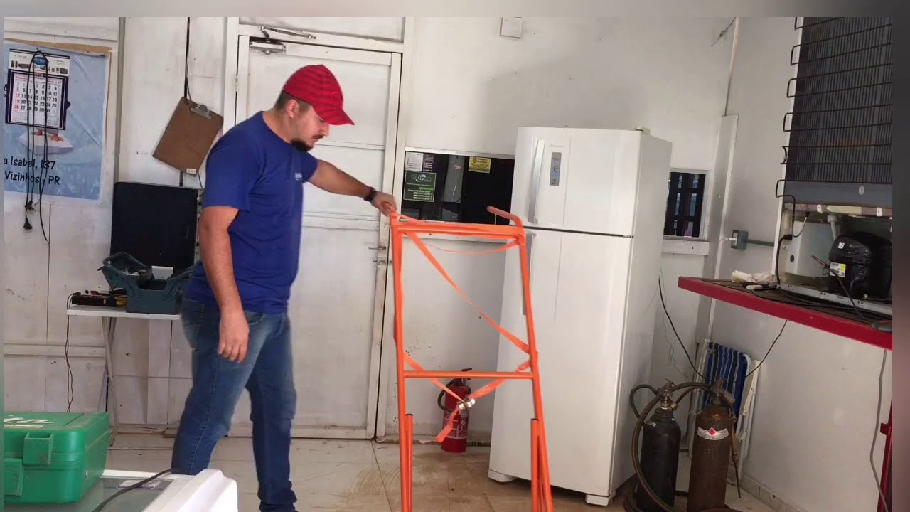Carrinho Para Transporte De Geladeira & Lavadora