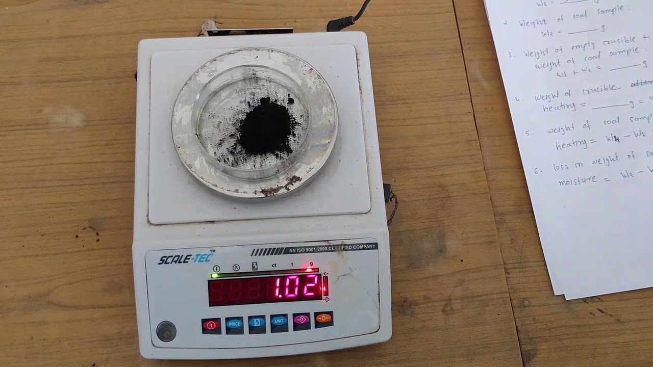 How to find out moisture content | Easy Explanation | Moisture Content in Coal