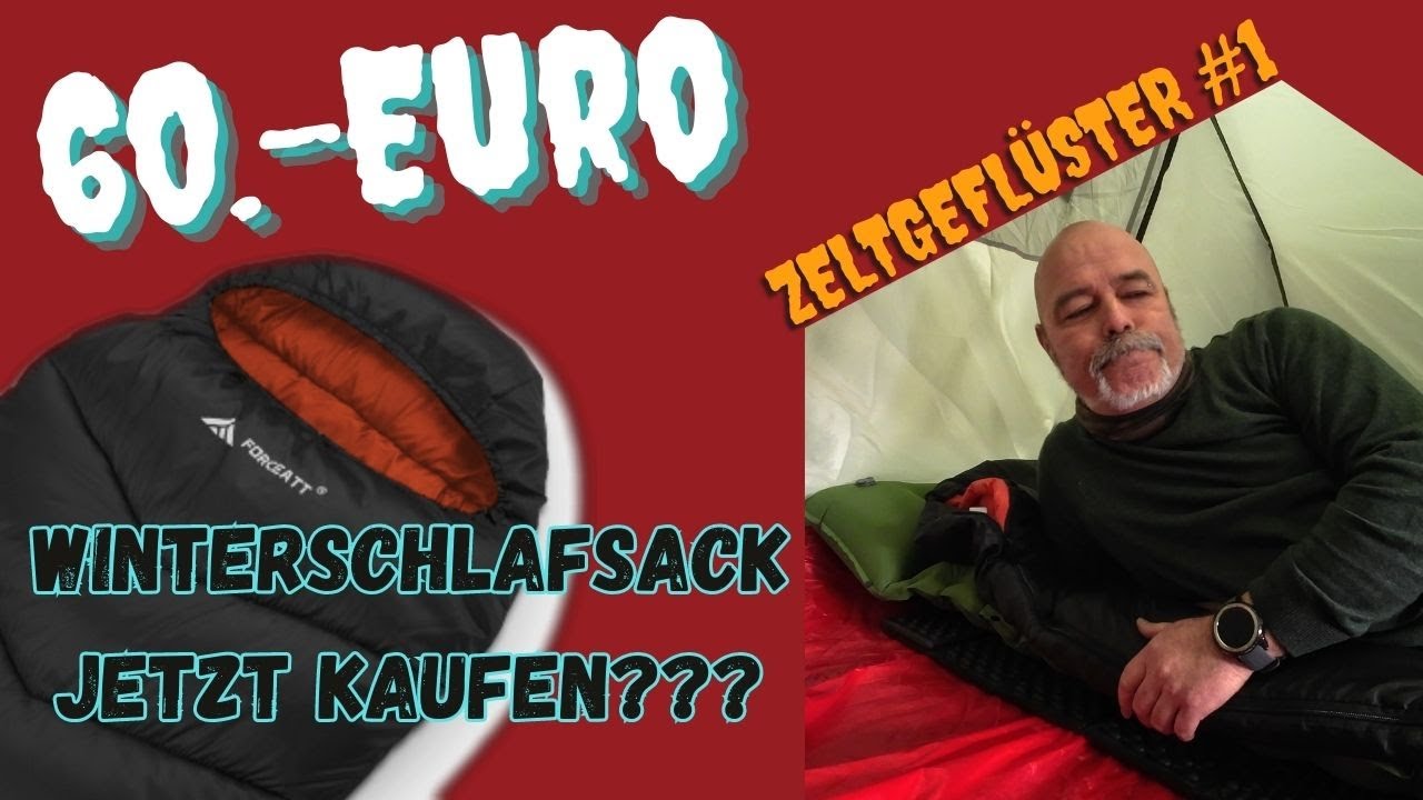 Günstiger Winterschlafsack - hält er warm in kalten Nächten? Ideal für Anfänger & Budget bewusste!
