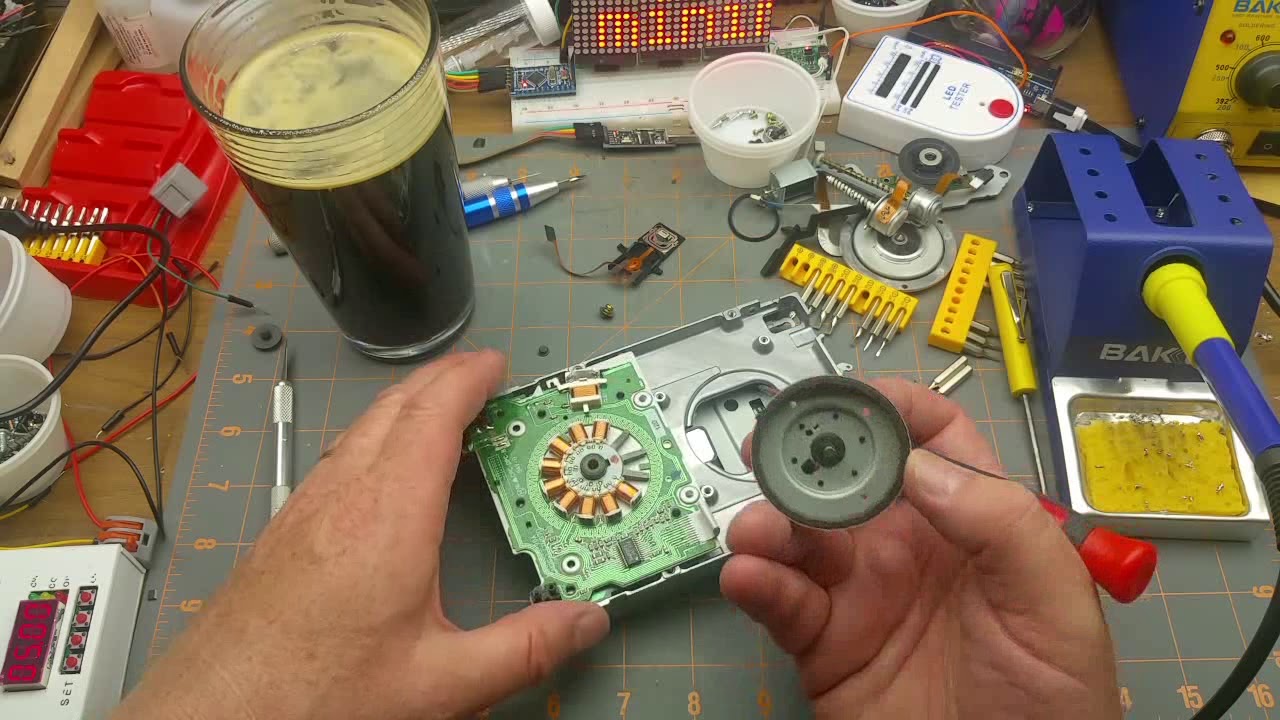 Digging for stepper motors