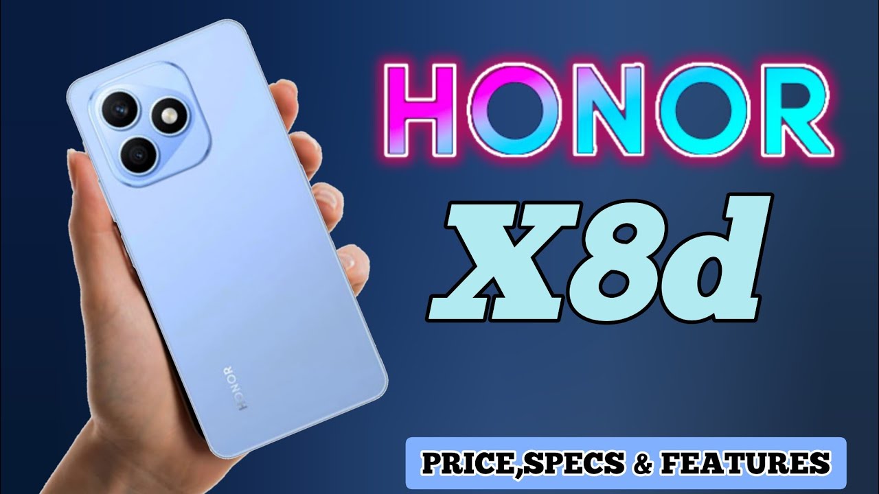 Цена Honor X8d на Филиппинах, официальный внешний вид и дизайн, технические характеристики и обзор.