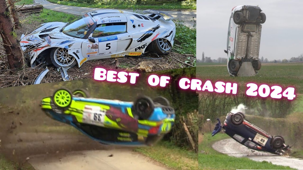 BEST OF RALLY 2024 - BIG CRASHES & MISTAKES | by Rcup Vidéo