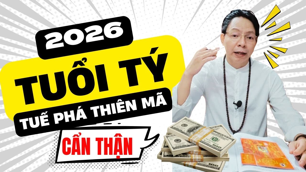 Tử vi Tuổi Tý 2026 Tuế Phá Gây Hại? Tận Dụng Sao Thiên Mã Cơ Hội Thăng Tiến