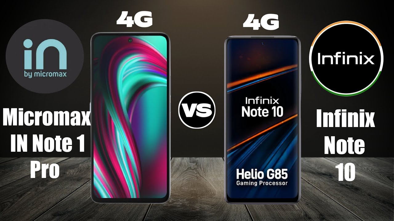 Micromax IN Note 1 Pro vs Infinix Note 10