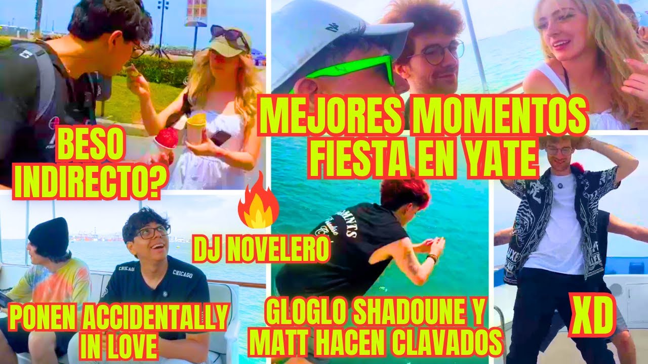 MEJORES MOMENTOS FIESTA EN EL YATE🚢✨ | DAARICK, CRAFT, SYLVEEY, SHADOUNE, EVA, ANSI, ETC🔥