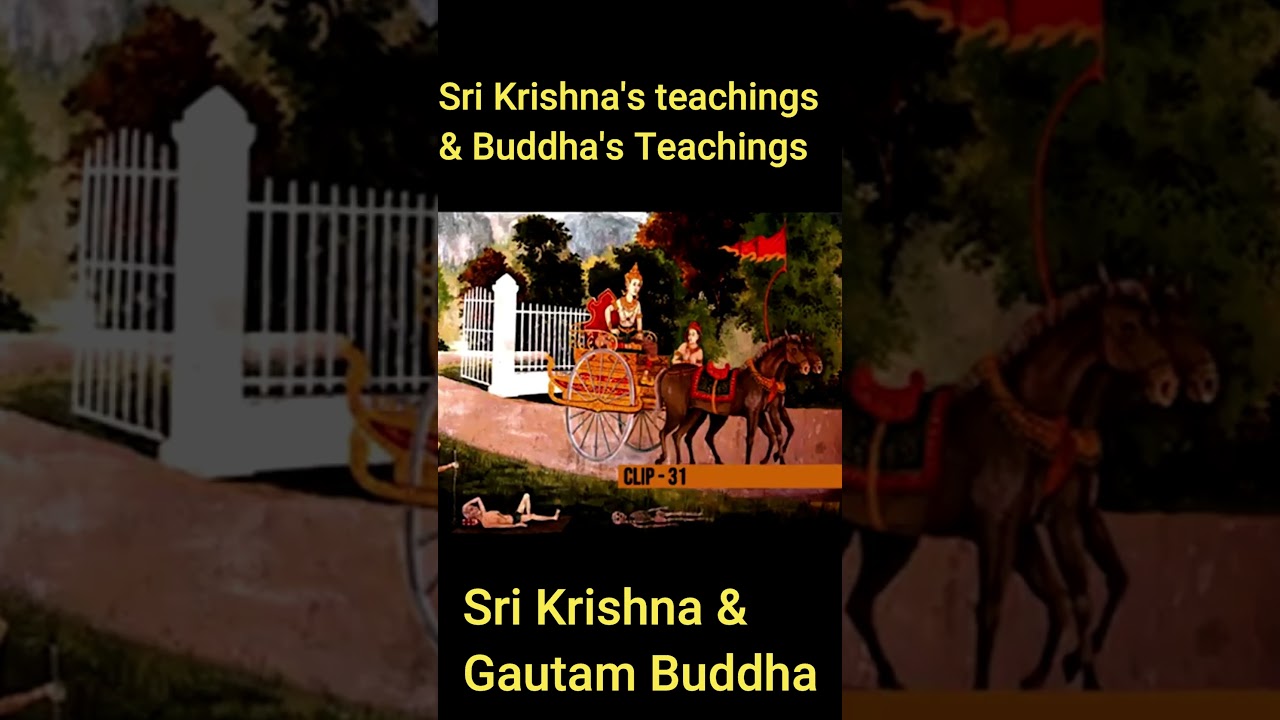 Sri Krishna's teachings and Buddha's teachings 