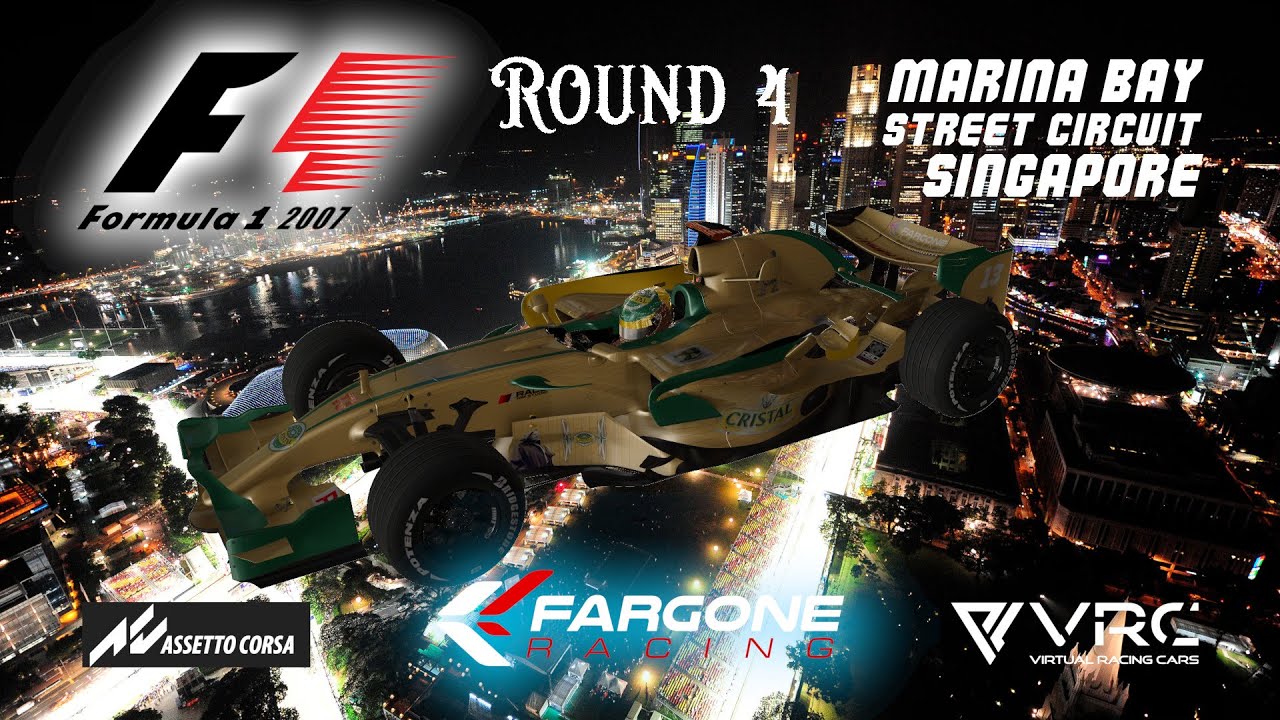 Fargone Historic F1 | VRC Formula 2007 McLenna | Singapore | ROUND 4