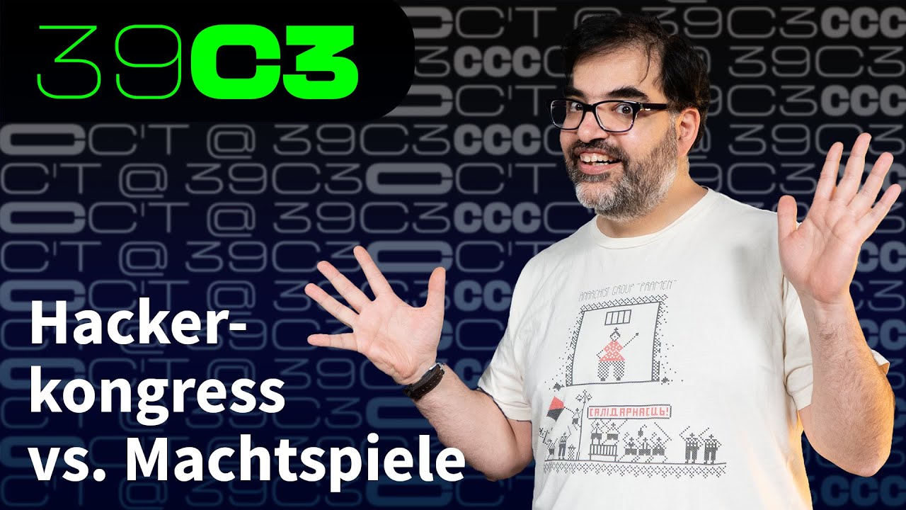 39C3: CCC-Sprecher erdgeist über autoritäre Trends in der Tech-Branche