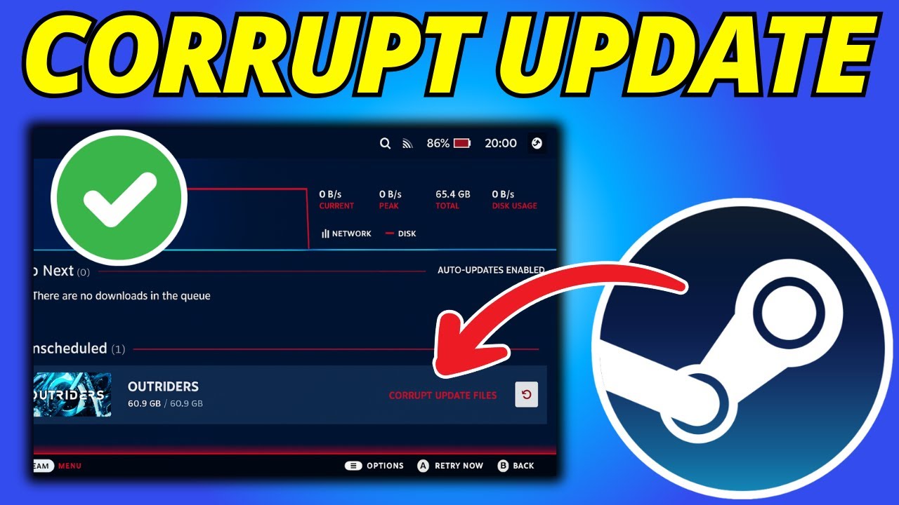 How To Fix Corrupt Update Files on Steam