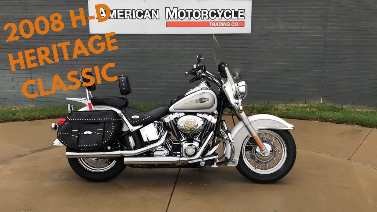 082642 2008 HARLEY-DAVIDSON SOFTAIL HERITAGE CLASSIC - FLSTC