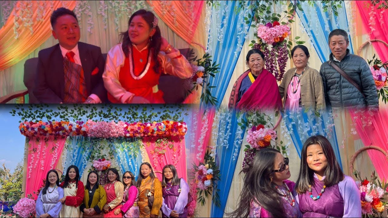 Didi ko bya ko vedio🥰Sema❤️Ten#wedding#yang#samthar 
