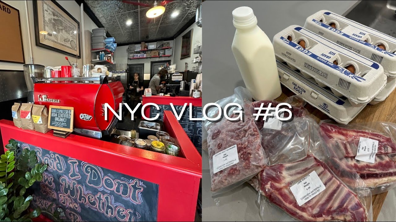NYC VLOG #6 (Farm Food, Movie Night & a Special Brooklyn Moment)