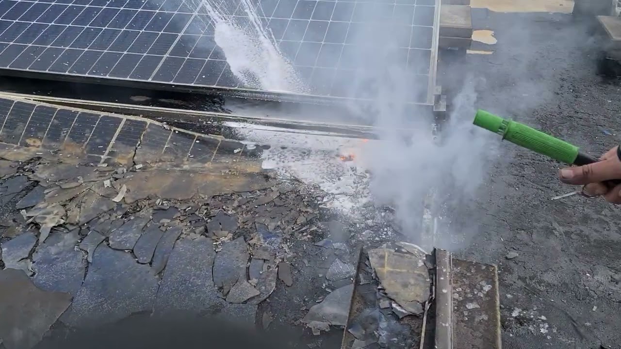 Herontsteking zonnepanelen Heerenveen