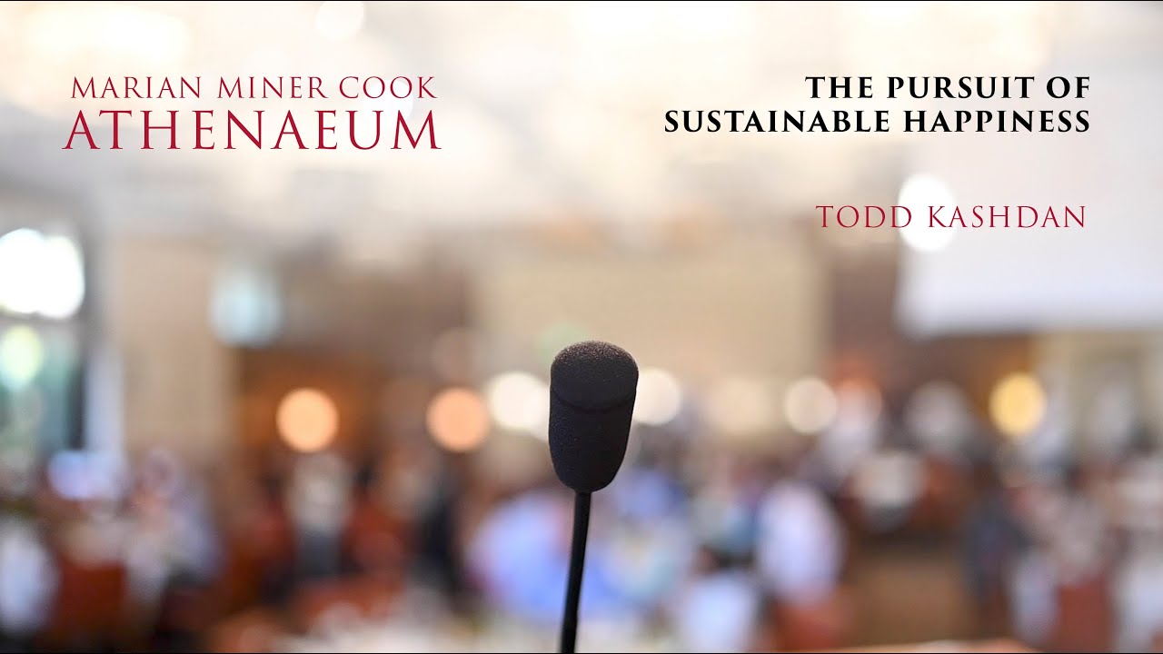 The Pursuit of Sustainable Happiness - Todd Kashdan