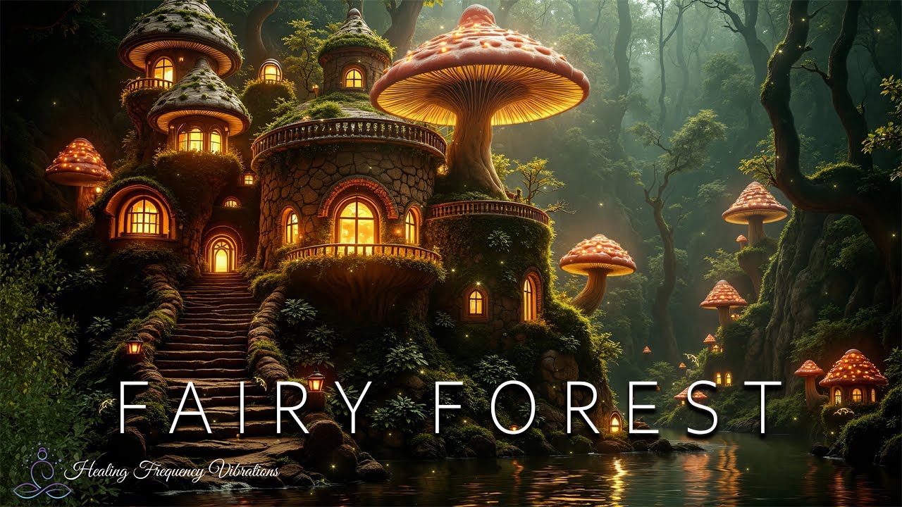 FAIRY FOREST - Healing Forest Ambience | 639Hz + 963Hz | Manifest Love Energy & Spiritual Awakening
