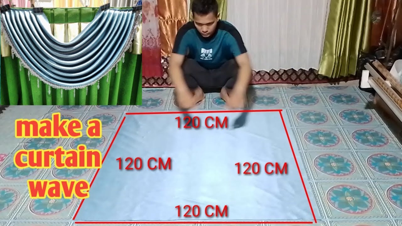 Make a Curtain Wave Pattern #JERIGORDEN
