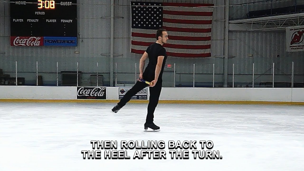 59.  Forward Inside 3 turns with a Skate Guard (for Control)